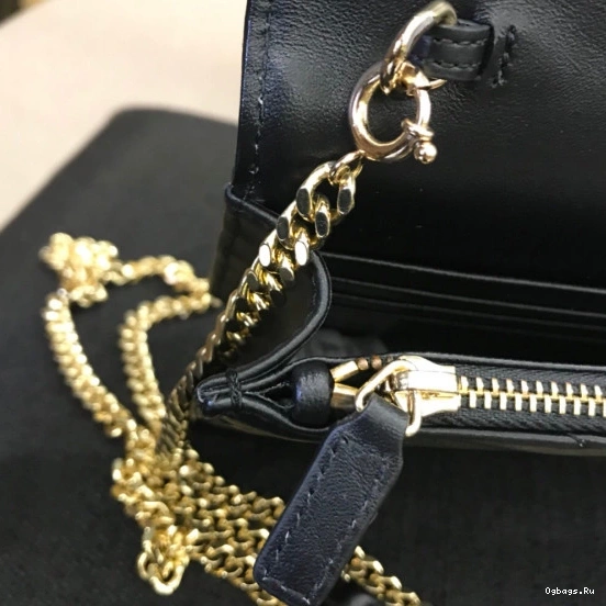 CASSANDRE MATELASSÉ WALLET YSL CHAIN 0711